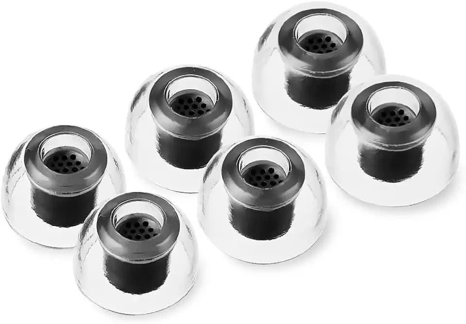 AZLA SednaEarfit XELASTEC 2 (M/ML/L) – Ohrstöpsel für kabellose Kopfhörer – Ersatzspitzen mit Geräuschunterdrückung – Ohrstöpsel kompatibel mit Sony, Samsung, Beats, JLab, Skullcandy, Sennheiser