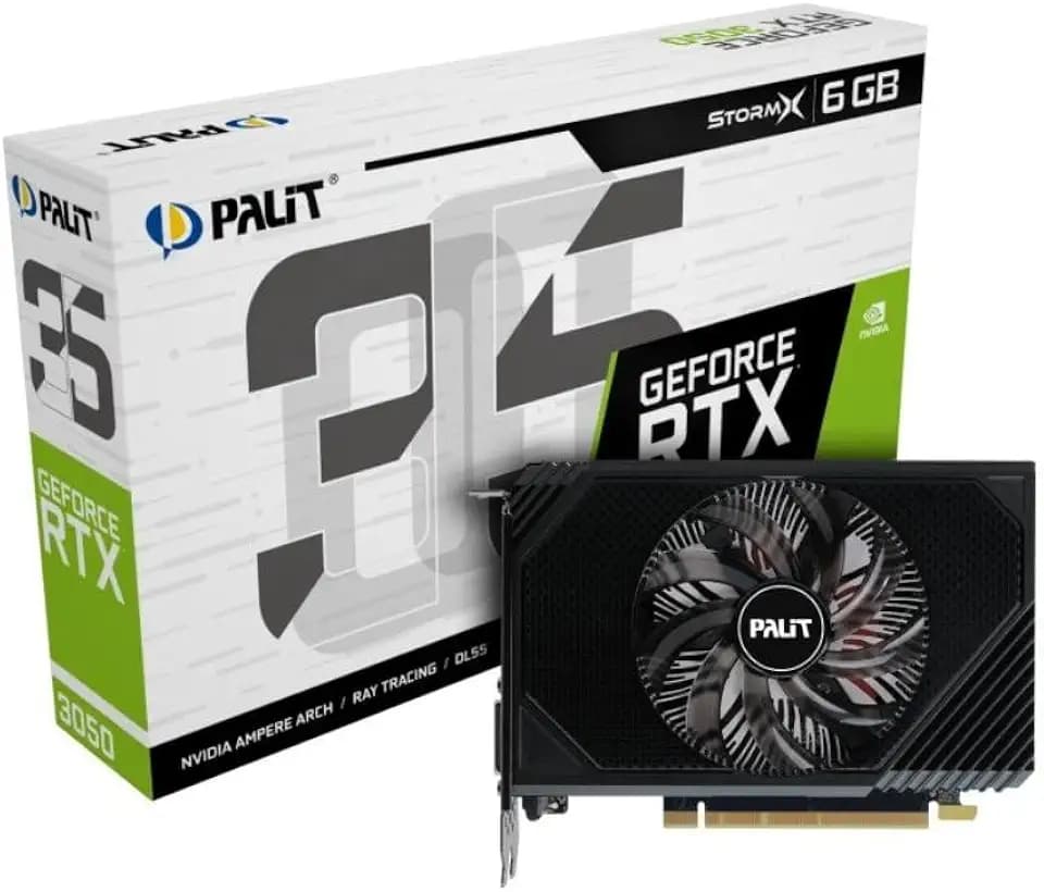 Palit GeForce RTX 3050 StormX 6GB GDDR6 Gaming Grafikkarte