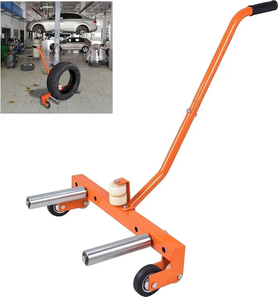 Tire Wheel Dolly 330 lbs Tire Lifting Moving Tool Cart Wheel Lift