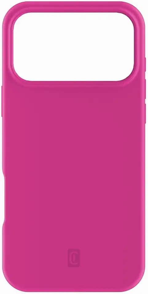 cellularline Sensation Silikonhülle für iPhone 17 Pro Soft Touch Kratzfest Rosa