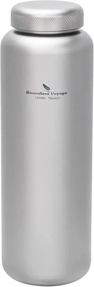 Boundless Voyage Titanium Water Bottle 1200ml Canteen (1pc TI Lid) US-3019D
