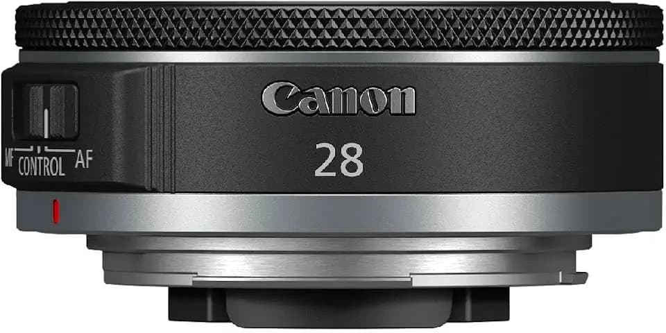 Canon RF Objektiv 28mm F2.8 STM – Weitwinkel-Festbrennweite für Vollformat, kompakt für Landschaft, Reisen & Street | Kompatibel mit EOS R System