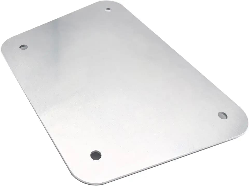 Outboard Transom Reinforcement Backing Plate for Outboard Motors, 0.2" Thick, Full Pattern, Durable Aluminum, Compatible with Most Outboards