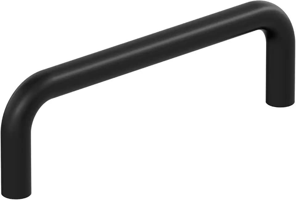Amerock 10 Pack 3-3/4" Wire Pulls Matte Black Drawer Pull