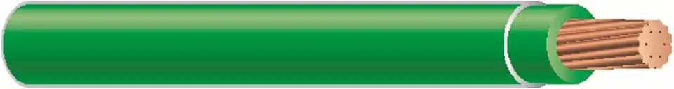 Southwire 22968252 Simpull™ Thhn or Thwn-2 Standard Wire, 12 Gauge, 100' per Roll, Green
