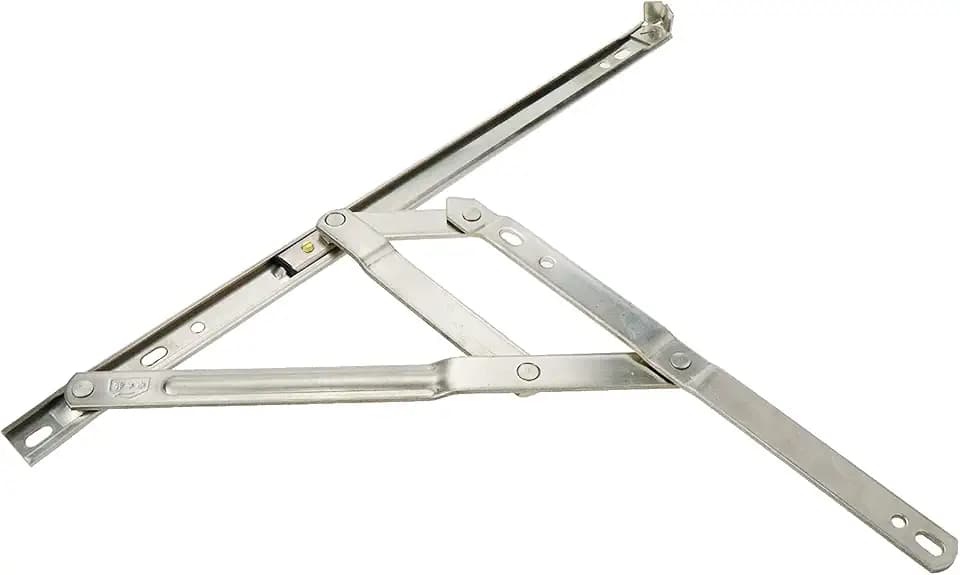 Casement Window Hinges 14-inch Stainless Steel Friction Stay Hinges - 2pcs