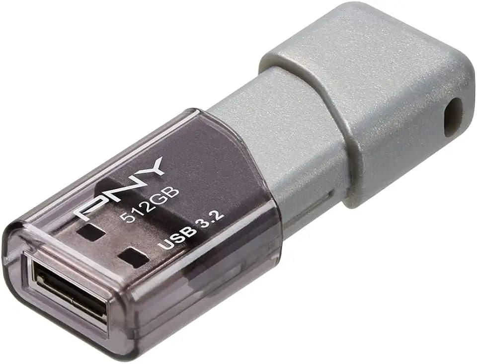 PNY 512GB Turbo Attaché 3 USB 3.2 Flash Drive