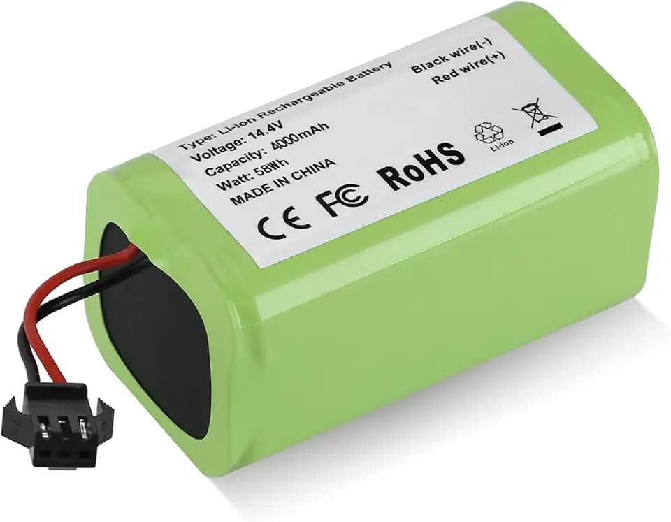 Upgraded 4000mAh N79 14.4V Battery for Eufy RoboVac 11 11S 30 15C 25C 35C Robot Vacuum Cleaner for Ecovacs Deebot N79 N79S Deebot 500 600 DN622, Goovi F007C D380 Robot Vacuum Cleaner Battery