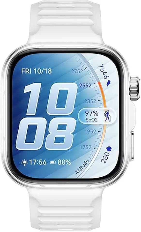 Huawei Watch FIT 5 Pro Smartwatch, 4,8 cm (1,92 Zoll) Saphirglas-Display, Fitness-Tracker, GPS, EKG, SpO2, Schlafgesundheitsüberwachung, NFC Pay, bis zu 10 Tage Akkulaufzeit, Aktivitätstracker