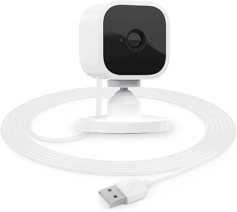 HOLACA 20ft / 6m Power Extension USB Kabel für Blink Mini, Ladekabel Comepatible mit Blink Mini Plug in Kamera Verlängerungskabel für den Innenbereich (Blink Mini ist Nicht im Lieferumfang enthalten)