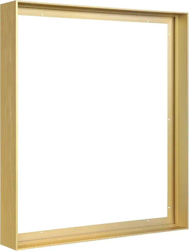 11x14 Canvas Frame for Abstract Landscape Paintings,1.5" Deep,Gold