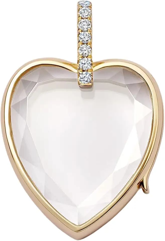 Women Locket Necklace Titanium steel Round 18K Gold Photo Lockets that Hold Picture Living Floating Memory Glass Locket Necklace for Family, Friends, Lovers