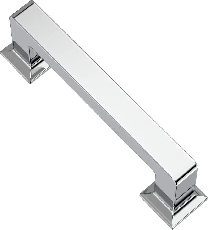 Alzassbg 3" Polished Chrome Cabinet Pulls and Handles 10 Pack, AL3046CP