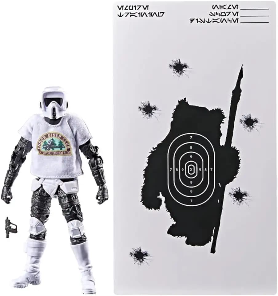 STAR WARS The Black Series Scout Trooper, May the 4th Be with You Premium Collectible 6 Inch Action Figure