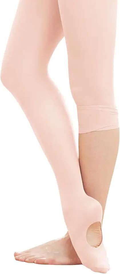 Stelle Women's Convertible & Transition Ballet Tights for Adult Dance Class