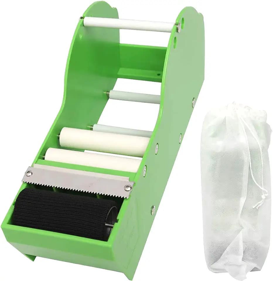 WELSTIK Water Activated Gummed Kraft Paper Tape Packaging Dispenser 3 Inch Green for Shipping, Carton and Box Sealing