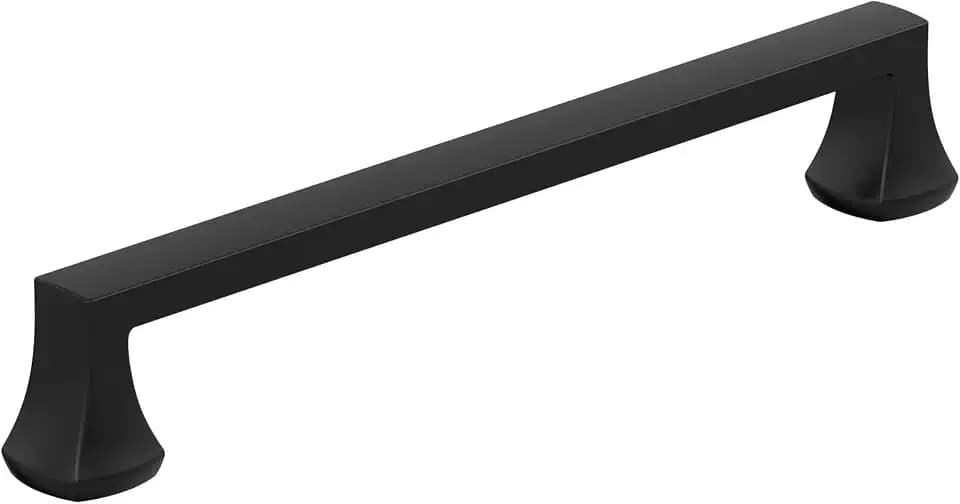 Amerock 10 Pack 6-5/16" Hybridize Matte Black Drawer Pull