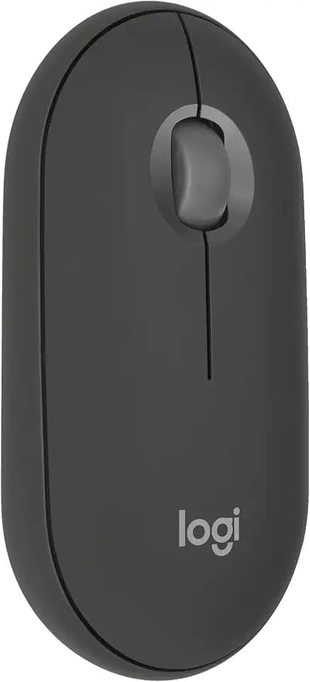 Logitech - Mouse Wireless - Pebble Mouse 2 M350s - Grafite - (910-007015)