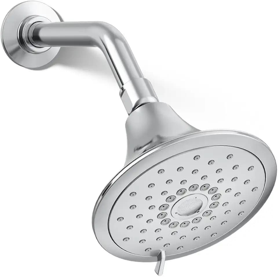 KOHLER Forté 3 Function Showerhead, 2.5 GPM, Polished Chrome