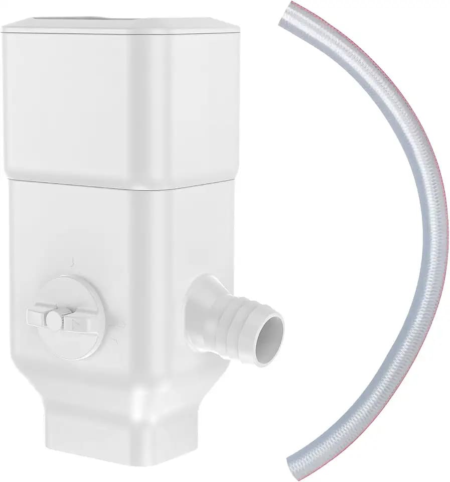 Prestantious Downspout Rainwater Diverter Fit for 3"x4" and 2"x3" Downspout