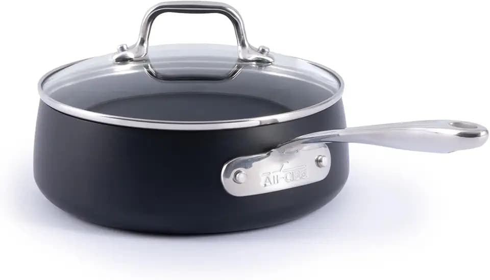 All-Clad HA1® Expert Nonstick 2.5 Qt. Sauce Pan with Lid, Induction Ready