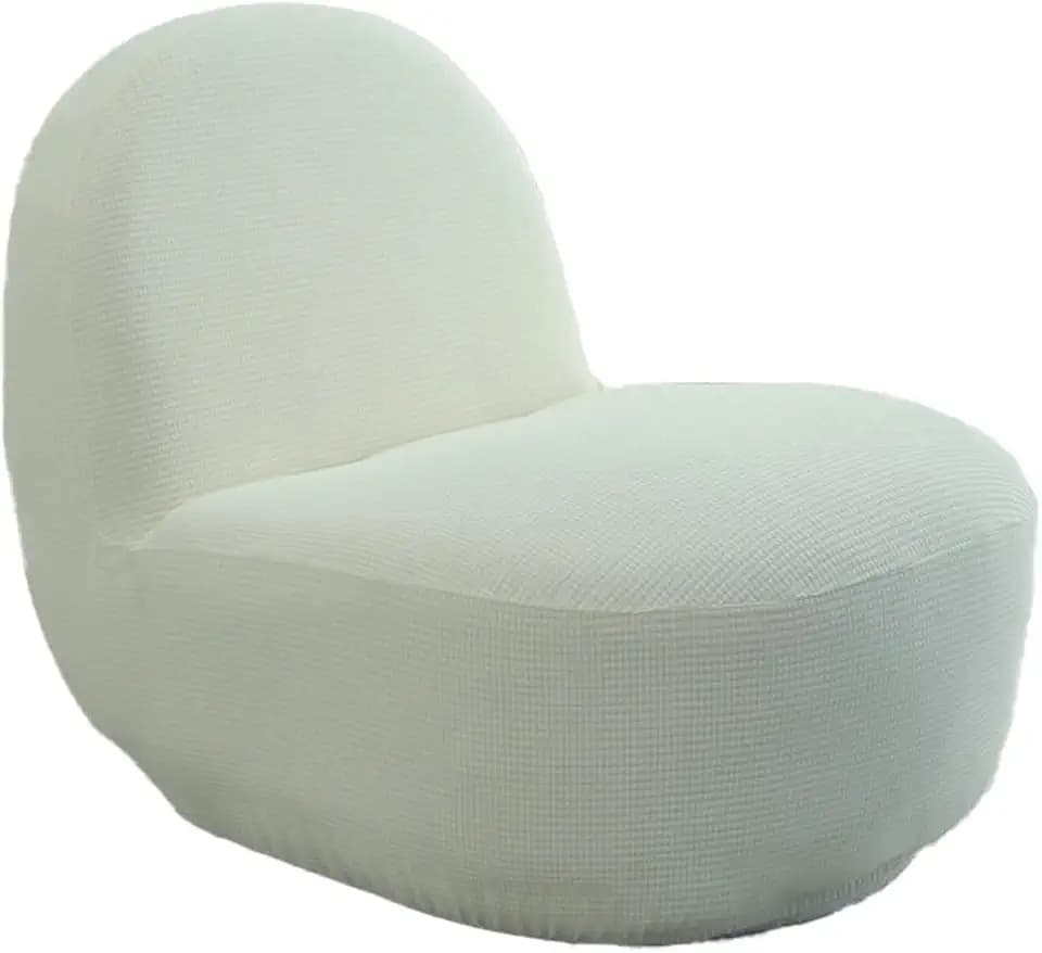 Armless Lazy Floor Sofa Cover Single Seated Lounge Chair Cushion Covers for Living Bedding Room Furniture Protector