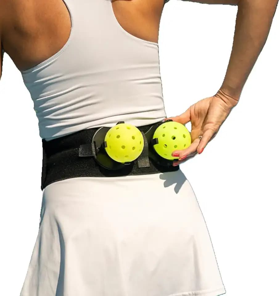 Pickle Back Strap™: Innovative Double Pickleball Holder Waistband for Ultimate On-Court Convenience and Accessibility