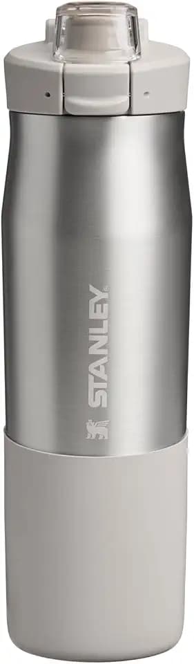 STANLEY Vitalize Tempo Bottle, 24 oz, Stainless Steel Ash