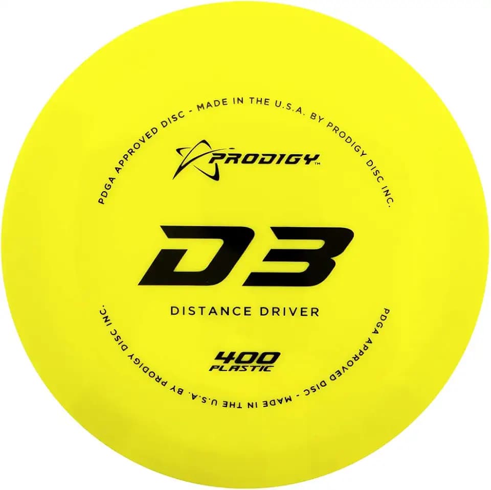 Prodigy Disc 400 D3 Driver | Stable Disc Golf Distance Driver | Extremely Durable | Designed for All Players | Colors May Vary