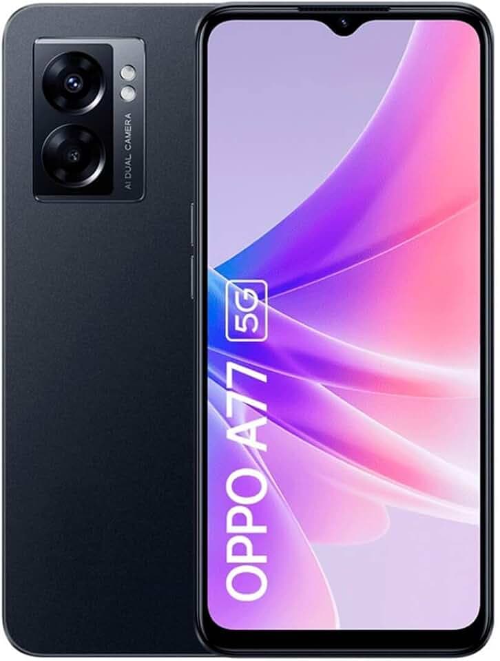Oppo A77 5G, Dual, 64GB 4GB RAM, Midnight Black
