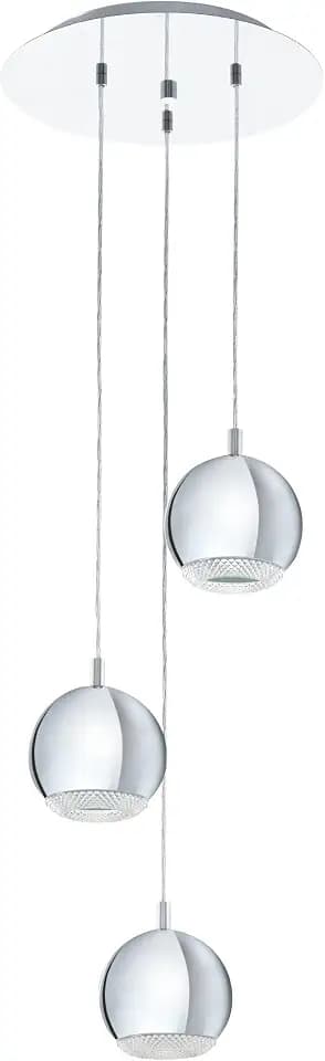 EGLO LED Pendelleuchte Conessa, 3 flammige Hängelampe