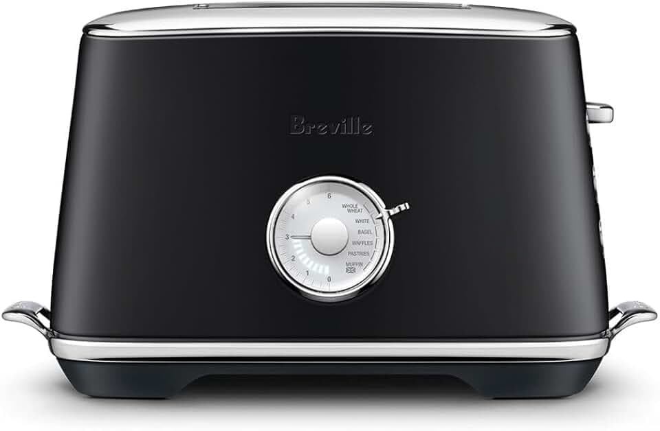Breville BTA735BTR Toast Select Luxe, 2 Slice, Black Truffle