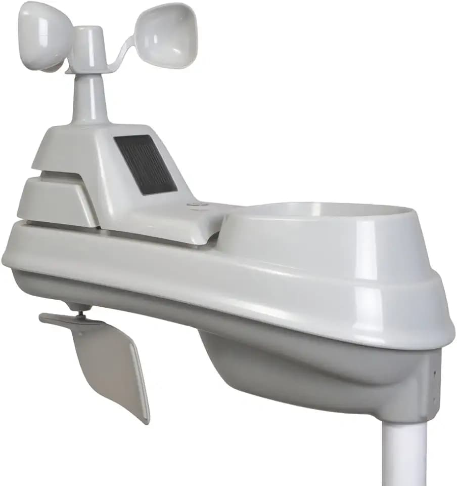 AcuRite Iris (5-in-1) Weather Sensor with Rain Gauge, Wind Speed, Wind Direction, Temperature and Humidity (06004M)