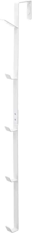 YAMAZAKI Home Over The Door Hooks - Vertical Hanging Coat Rack, Steel, Over-The-Door, No Assembly Req., Fits Doors up to 1.375" Thick