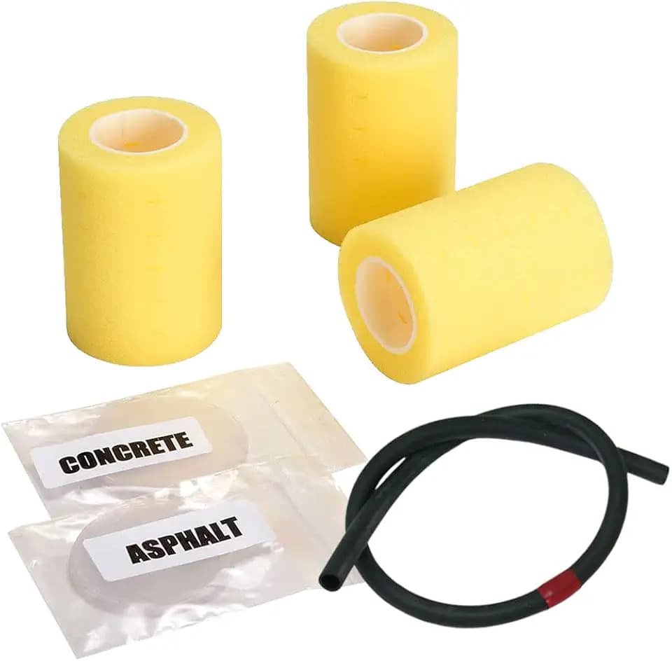 2'' RollMaster 5000 Roller Kit (Part #10004382) | Includes 2-Inch Roller Covers, Concrete & Asphalt Discs, Roller Bushings, Paint Hose | for RollMaster 5000 Machine | Made in USA
