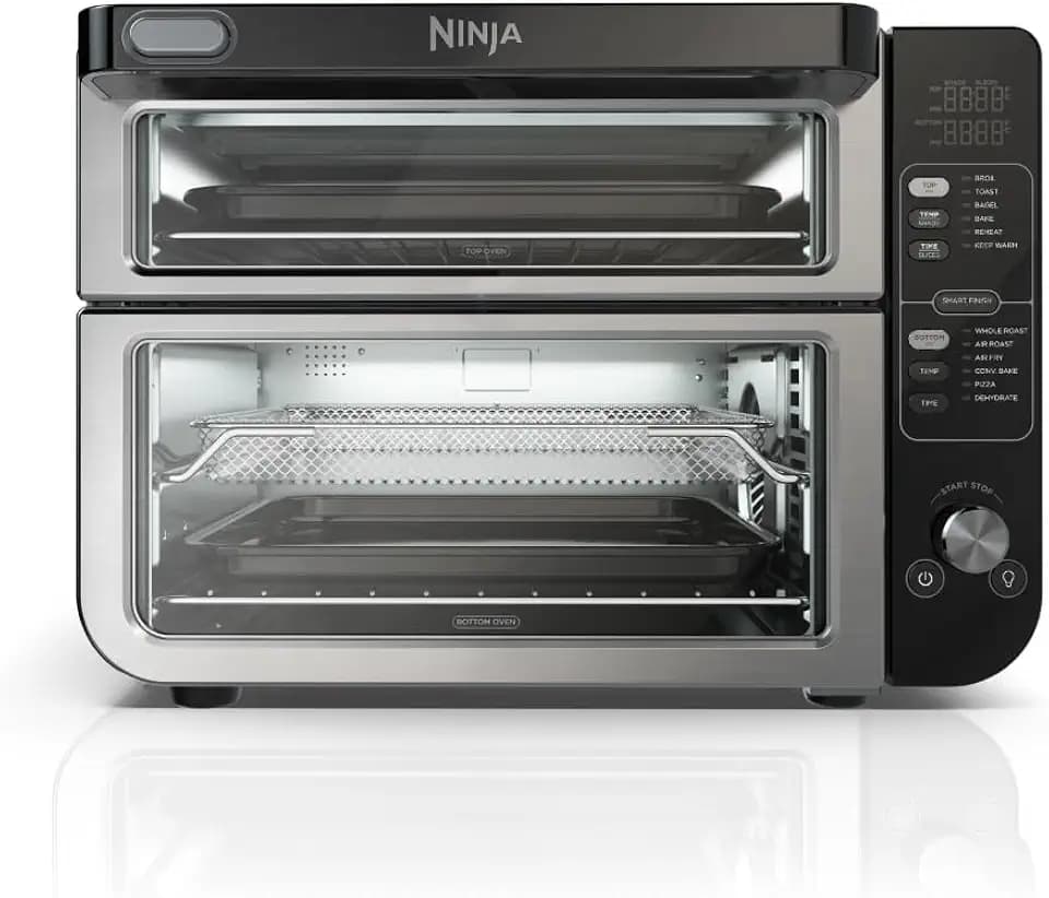 Ninja Double Oven, 12-in-1, FlexDoor, Stainless Steel, DCT401