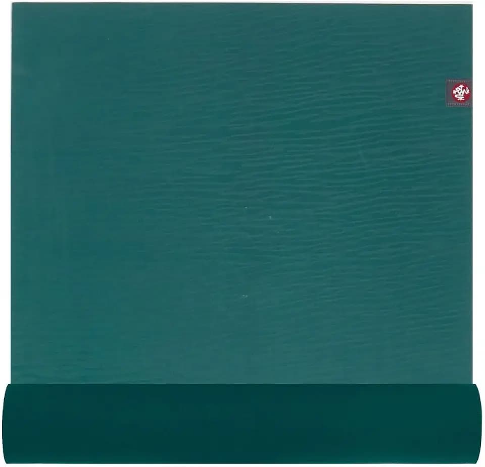 Manduka eKOLite Yoga Mat 71" - 4mm | Natural Rubber | Eco-Friendly | Soft Textured Surface | Natural Next-to-Skin Feel | 71 x 26 inches | Charcoal Grey