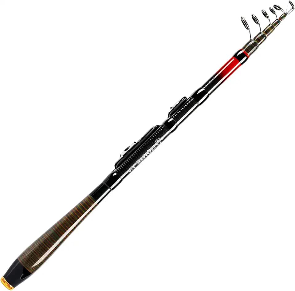 PRO Telescopic Fishing Rod, Travel Spinning Fishing Pole