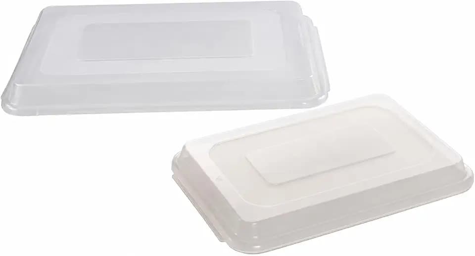 Nordic Ware 2-Piece Lid Set, Half and Quarter Sheet Covers