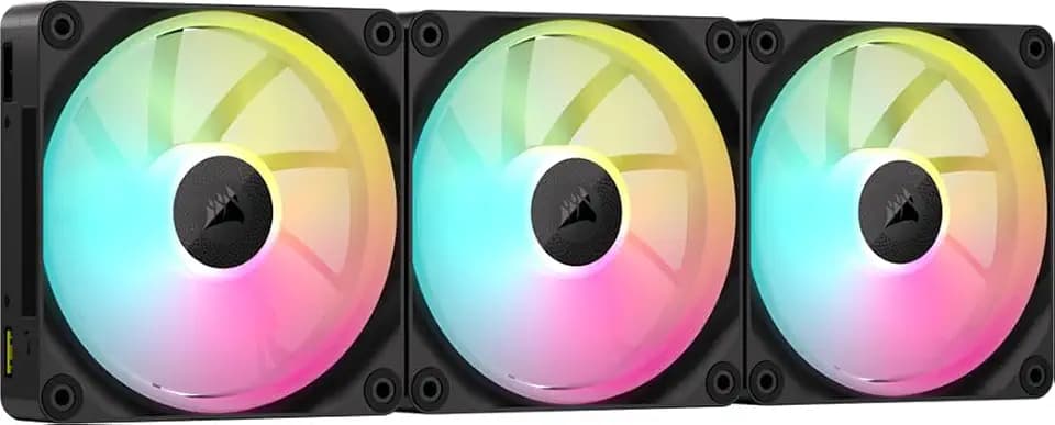 Corsair Icue Link Lx120 Rgb Case Per Computer Ventilatore 12 Cm Nero 3 Pz (corsair Icue Link Lx120 Rgb - Indsats)