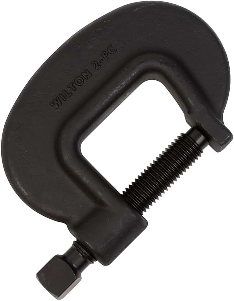 Wilton Brute Force C-Clamp, 2-5/16" Opening, 1-7/8" Throat, 12500 Lbs. Clamping Force (Model 2 F.C.)