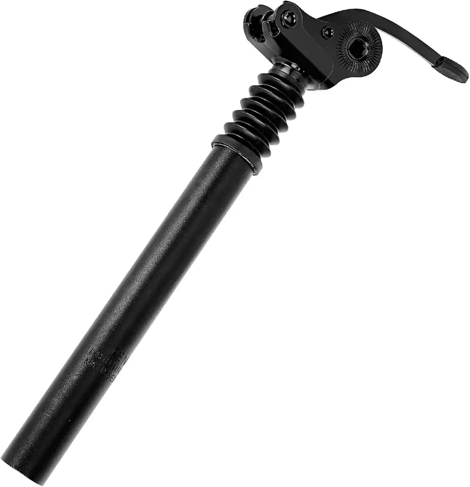 Bicycle Suspension Seat Post, 25.4/27.2/28.6/31.8/33.9mm Alumium Adjustable Seatpost Suspension Seat Post for Most Bicycle Mountain Road Bike MTB MTN BMX Electric Bicycle