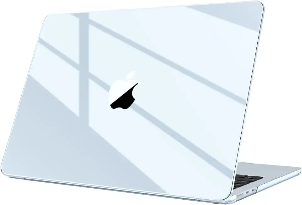 Fintie Hülle Kompatibel mit MacBook Air 13,6 Zoll M5 M4 M3 M2, Himmelblau