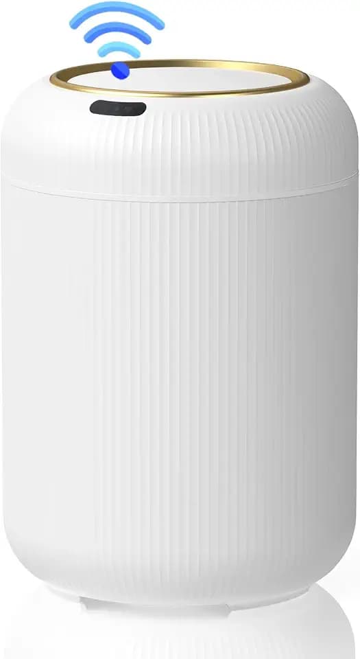 Procade Motion Sensor Trash Can with Lid,Small Automatic Trashcan Bathroom