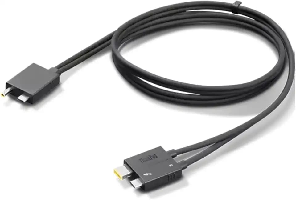 Lenovo Thunderbolt 4 Workstation Dock Split Kabel für Thunderbolt 40B00300US P/N 4X91K16970 0,7 m Länge