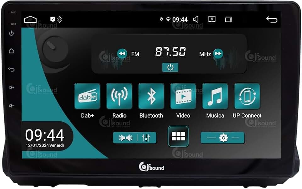 Autoradio für Dacia Sandero Und Jogger Ab 2021 Android GPS Bluetooth WiFi USB DAB+ Touchscreen 10" 8core Carplay AndroidAuto