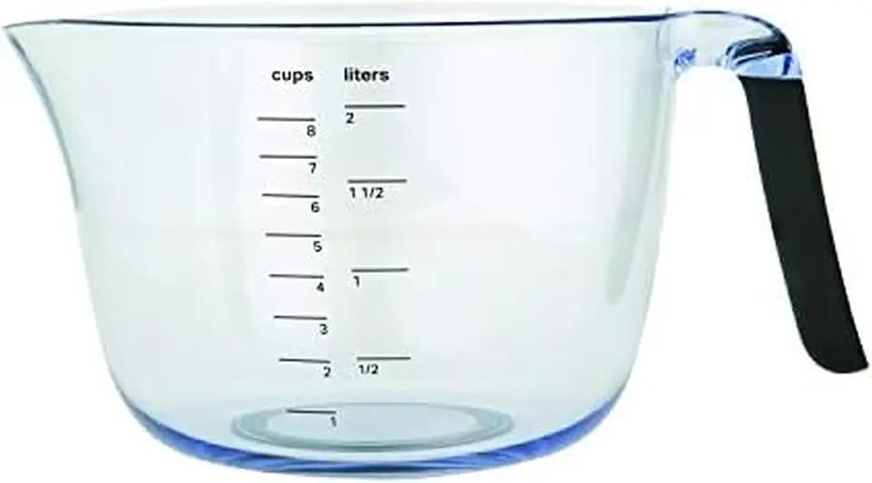 KitchenAid Universal Plastic Batter Bowl, 8-Cup, Onyx Black