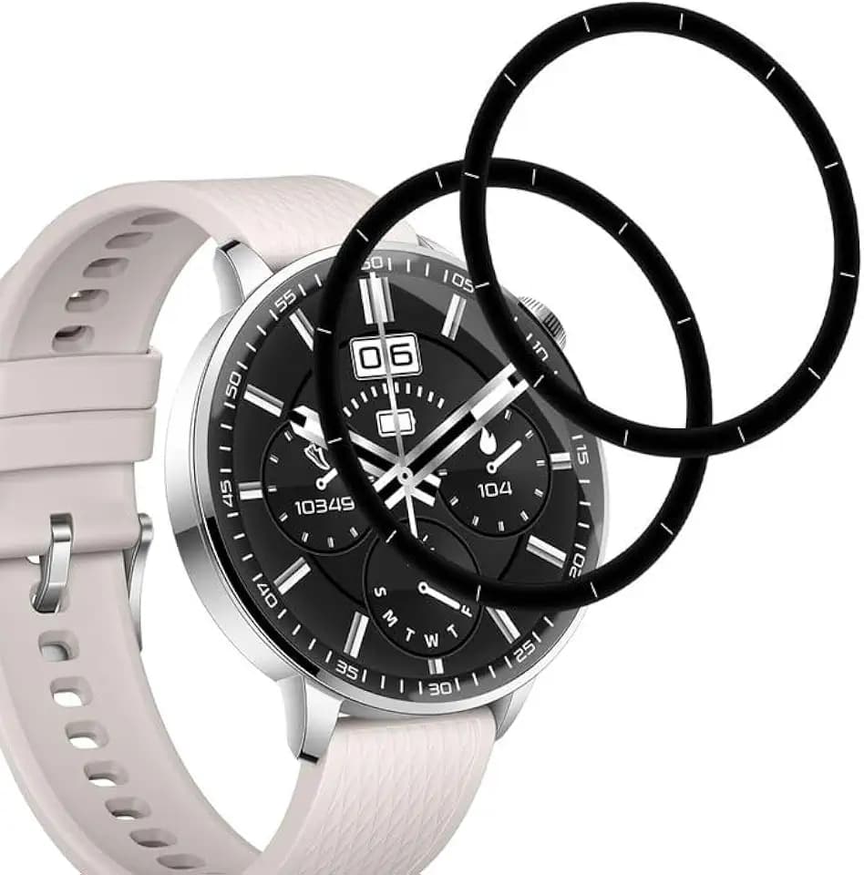 (2 Stücke PMMA für Displayschutz OnePlus Watch 3 43mm Folie Schutz