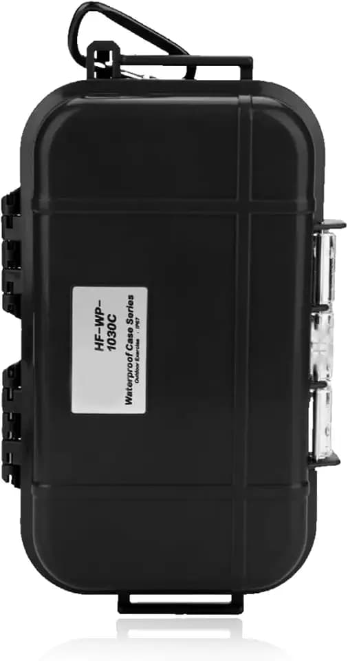 HERCHR Dry Box Outdoor Waterproof Airtight Storage Case Hard Shell Wet Dry Box Carry Box Tackle Organization for Camping, Fishing
