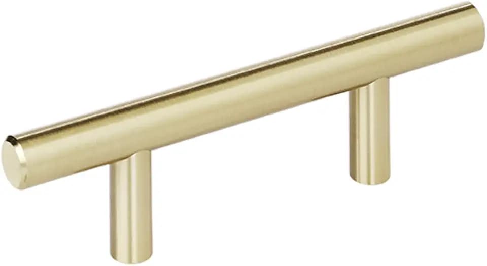 Amerock 10 Pack 2-1/2" Bar Pulls Golden Champagne Drawer Pull